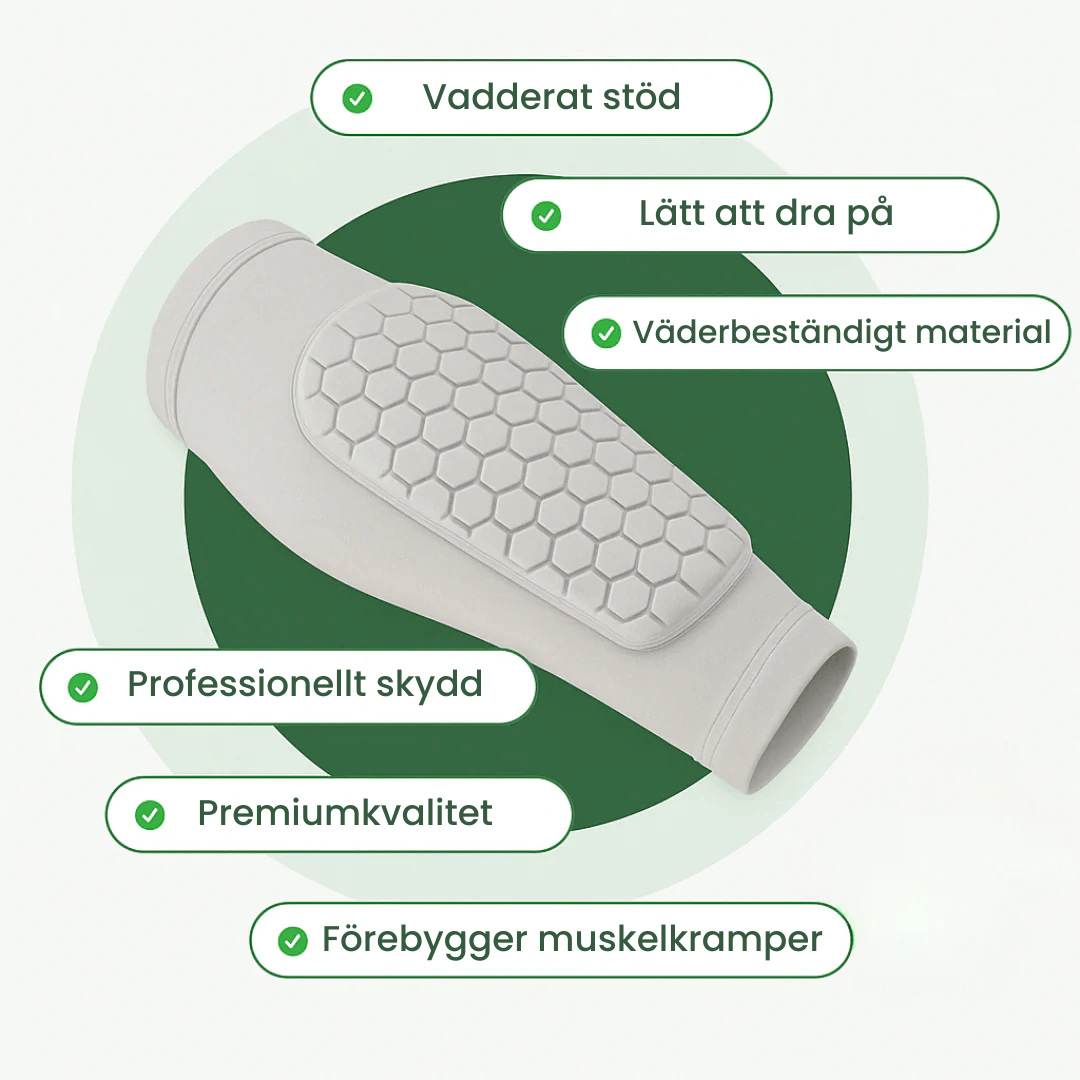 Flexskold™ - Flexibelt skydd för dina skenben