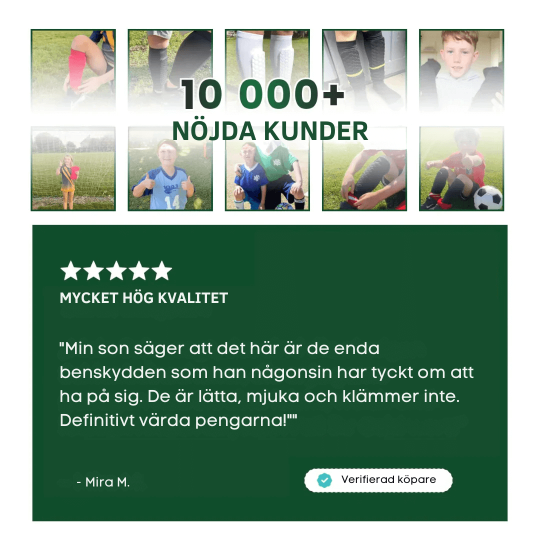 Flexskold™ - Flexibelt skydd för dina skenben